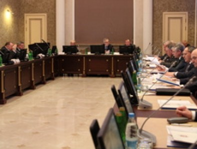 Заседание совета Военно-промышленной комиссии при Правительстве РФ по кораблестроению